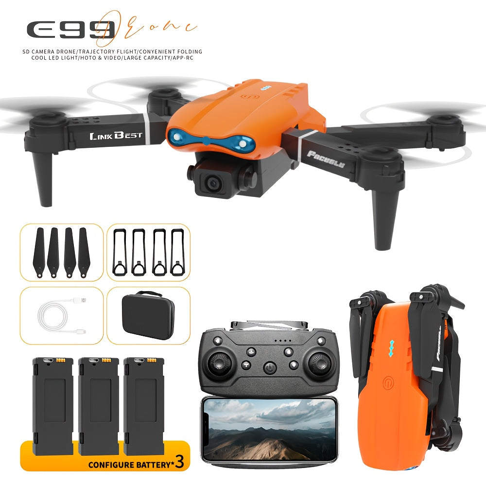 Inteligentny dron z podwójnymi kamerami E99 PRO