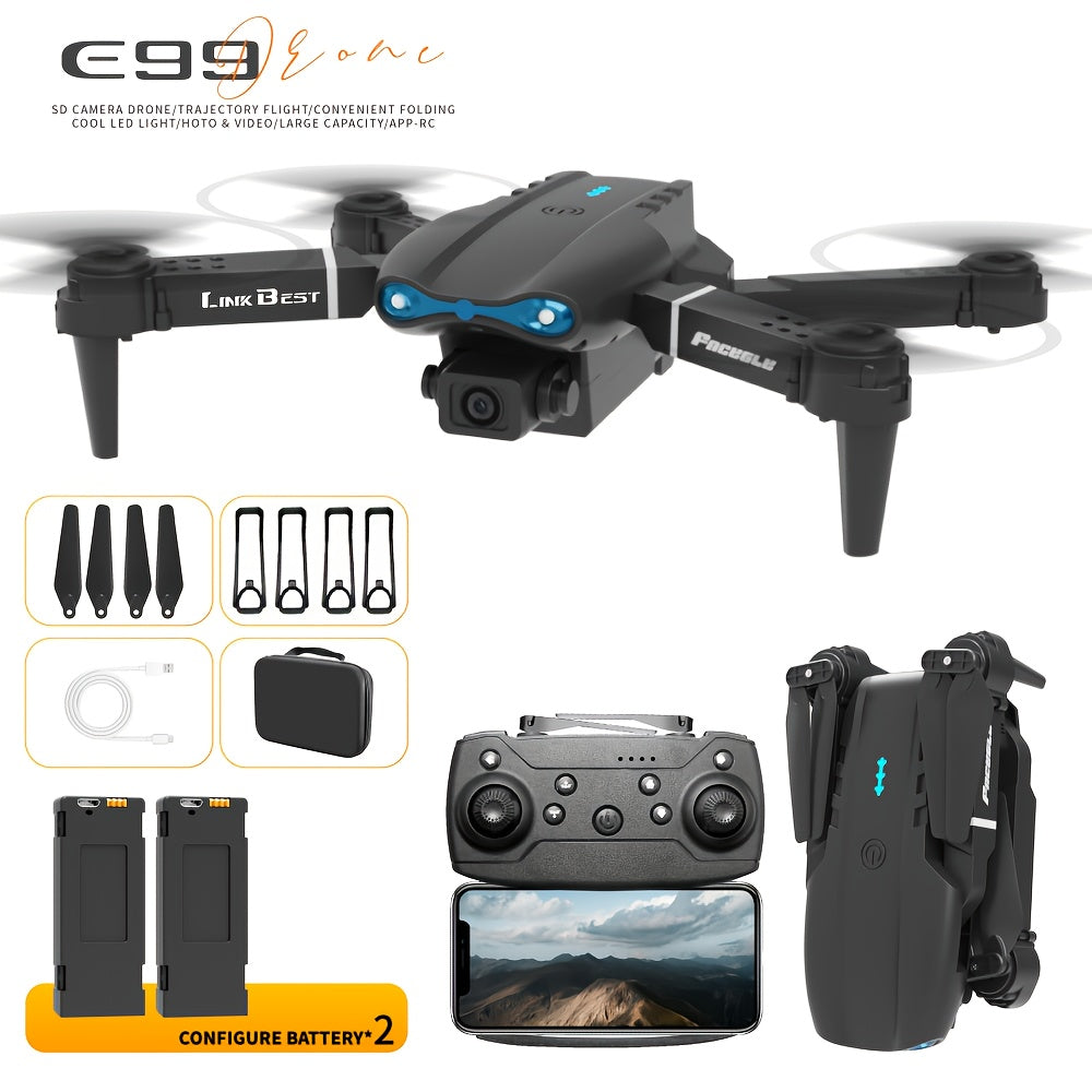 Inteligentny dron z podwójnymi kamerami E99 PRO